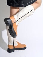 Luxury Embroidered Long Boots for Women | Elegant Knee High Footwear | Premium Casual & Occasion Wear