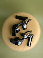 Black High Heel Sandals for Women | 5 Inch Stiletto Heels | Luxury Party & Evening Wear Footwear