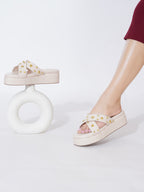 Cream Platform Heels | Chic Luxury Footwear for Parties, Weddings & Special Occasions