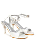 Women’s Silver Pencil Heels – Elegant High Heel Sandals for Party & Wedding Wear