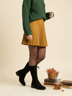 Women’s Black Long Boots | Premium Knee High Leather Boots with Block Heel | Luxury Fashion Footwear