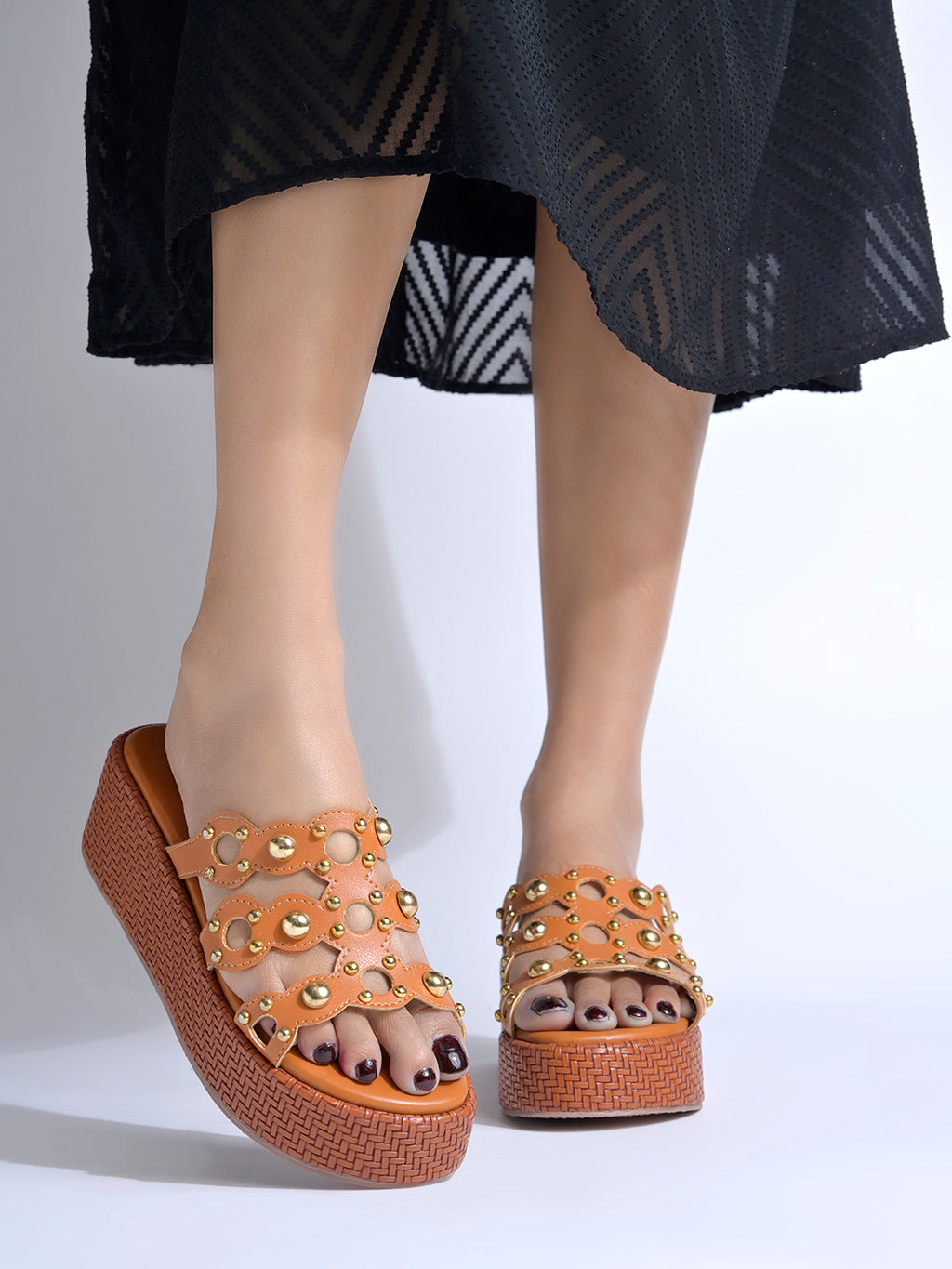 Tan Platform Heels | Chic Luxury Footwear for Parties, Weddings & Special Occasions