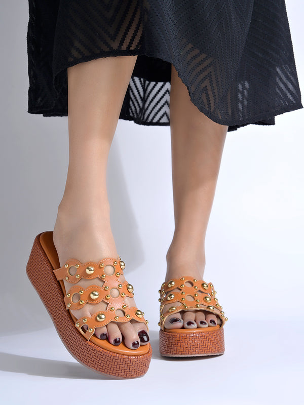Tan Platform Heels | Chic Luxury Footwear for Parties, Weddings & Special Occasions