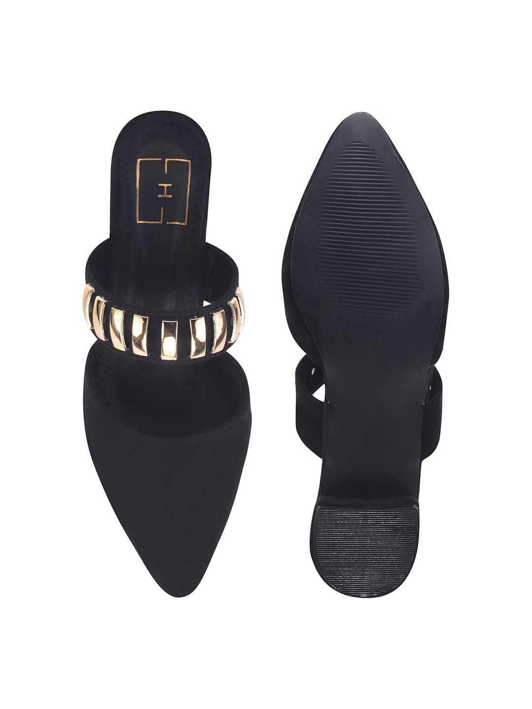 Women’s Black Pumps | Classic Pointed Toe Heels | Luxury Designer Footwear for Party & Formal Wear