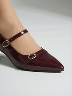 Women’s Cherry Pumps | Classic Pointed Toe Heels | Luxury Designer Footwear for Party & Formal Wear