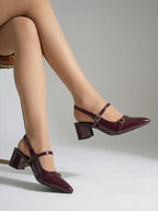 Women’s Cherry Pumps | Classic Pointed Toe Heels | Luxury Designer Footwear for Party & Formal Wear