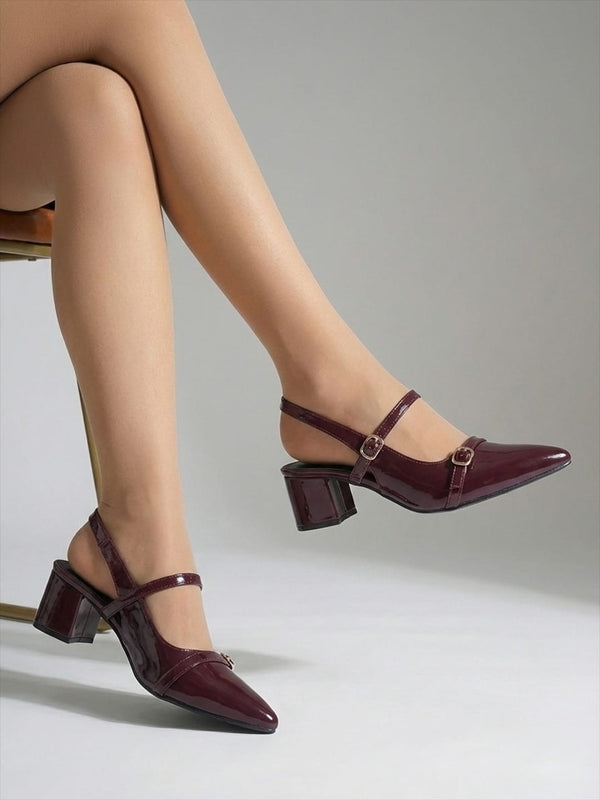 Women’s Cherry Pumps | Classic Pointed Toe Heels | Luxury Designer Footwear for Party & Formal Wear