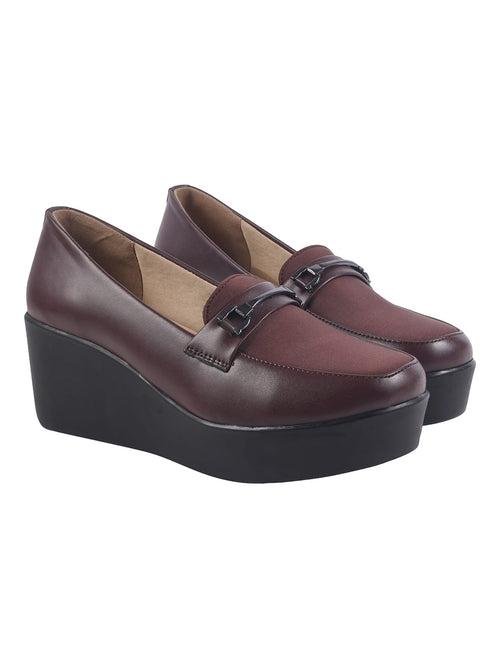 Brown Loafers for Women | Premium Luxury Slip-On Footwear for Office & Casual Outfits