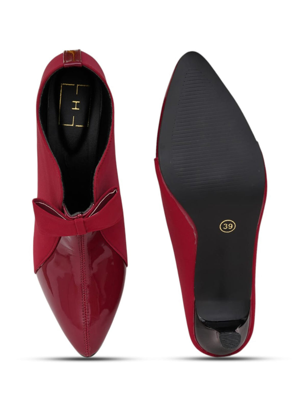 Cherry Pumps for Women | Classic Pointed Toe Heels | Elegant Luxury Party & Formal Footwear