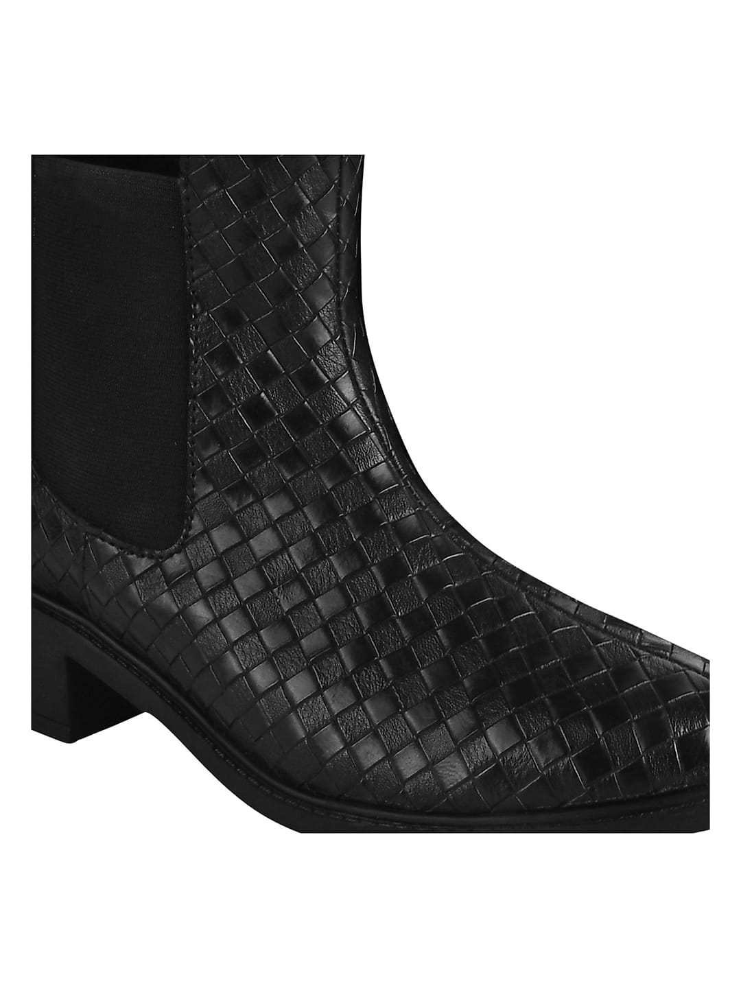 Women’s Fashion Black Boots | Elegant Leather Ankle Boots with Heel | Designer Luxury Footwear for Casual & Party Wear